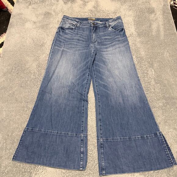 Kut from the Kloth Denim - KUT from the Kloth Goldie Super Flare Jeans Womens 12 (36x29.5) High Rise